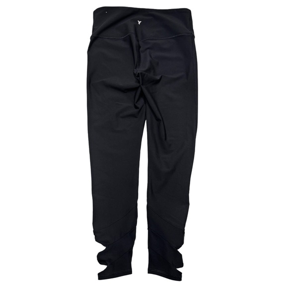 {Old Navy} "Powersoft High-Rise 7/8 Ruched Cutout Go-Dry Leggings" Stretch Pants - Picture 4 of 6